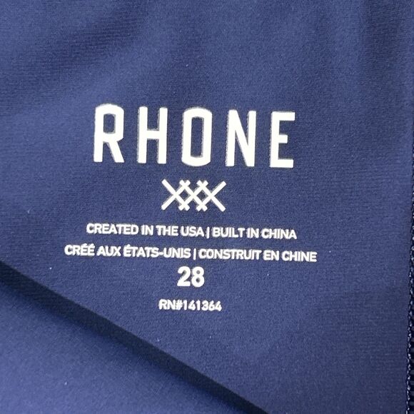 Rhone Resort Jogger Pants Mens 28 Navy Blue Stretch Fabric Golf Performance - Picture 11 of 13